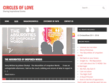 Tablet Screenshot of circlesoflove.co.uk